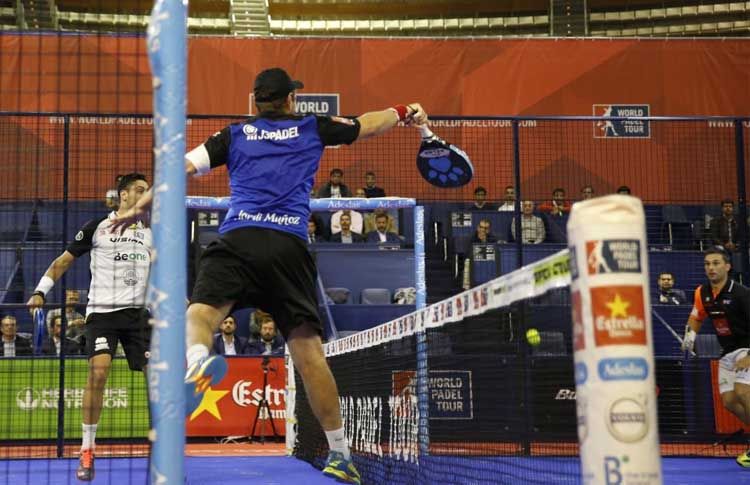 Jordi Muñoz, en acción en el A Coruña Open