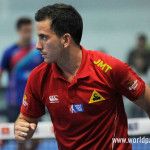 Juan Cruz Belluati, en acción en el A Coruña Open