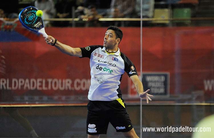 Pablo Lijó, en accion en el A Coruña Open