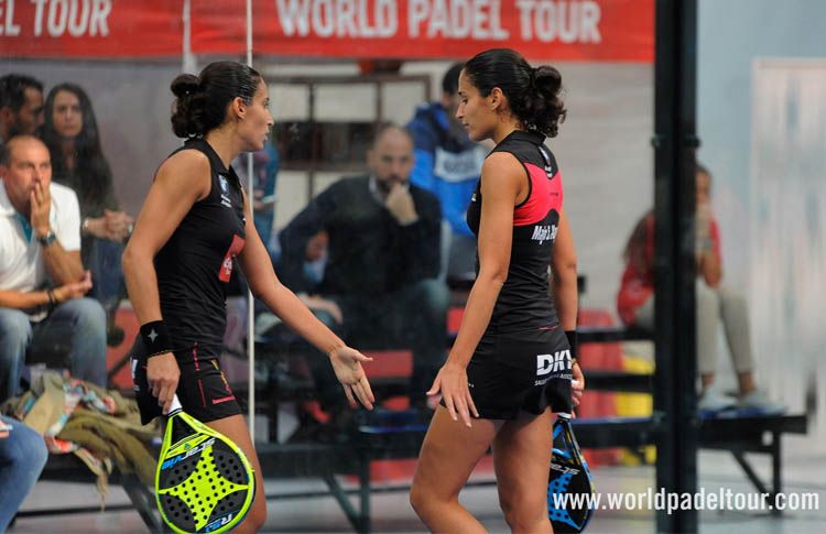 Mapi och Majo Sánchez Alayeto, i aktion på A Coruña Open
