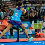 Marta Marrero, en acción en el Zaragoza Open