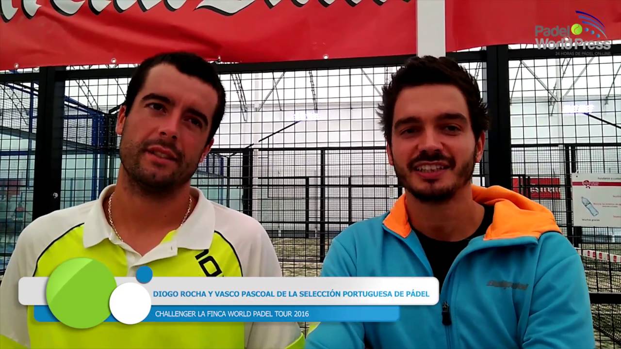Diogo Rocha y Vasco Pascoal nos invitan al Mundial de Pádel 2016