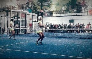 Lucia Sainz-Gemma Triay, at the Zaragoza Open
