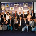 Foto de família de la Gala de la Va Edició dels Premis Ciutat de la Raqueta