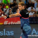 Álex Ruiz, en acción en el Zaragoza Open