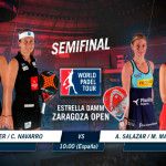 Zaragoza Open: Orden de Juego de semifinales Semifinales Femeninas del Zaragoza Open
