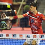 Franco Stupaczuk y Marcello Jardim, en acción en el A Coruña Open