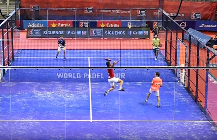 Jaime Bergareche y Martín Sánchez Piñeiro, en accion en el A Coruña Open