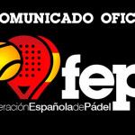 La FEP emite un Comunicado Oficial para explicar la descalificación de Mapi y Majo Sánchez Alayeto