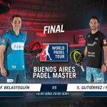 Fernando Belasteguín y Pablo Lima se medirán a Paquito Navarro y Sanyo Gutiérrez en la final del Buenos Aires Pádel Máster