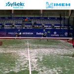 Matías Díaz y Juan Lebrón, en acción en el XIIIº Campeonato del Mundo de Pádel