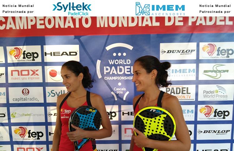 Mapi y Majo Sánchez Alayeto, durante el XIIIº Campeonato del Mundo por Selecciones Nacionales