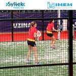 Marta Marrero y Alejandra Salazar, en acción en el XIIIº Campeonato del Mundo de Pádel