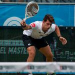 Ramiro Moyano, en acción en el Buenos Aires Pádel Máster