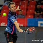 Raúl Díaz, en acción en el Zaragoza Open