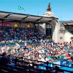 Gran ambiente en el Predio Ferial La Rural durante la disputa del Buenos Aires Pádel Máster