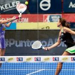 Alejandra Salazar y Marta Marrero, en acción en el Keler Euskadi Open