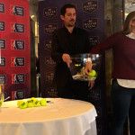 Carolina Navarro, en el Sorteo de los Grupos del Másters Finals 2016