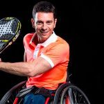 Víctor Carretón: “El pádel es un deporte idóneo para las personas en silla de ruedas”