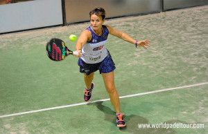Cata Tenorio, en acción en el Keler Euskadi Open