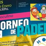 MOM Pádel, listo para iniciar 2017 con un gran torneo Cartel del torneo de MOM Pádel en Pádel Norte