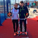 Javi Garrido y Bea González ya muestran su clase en el Circuito Andaluz de Menores
