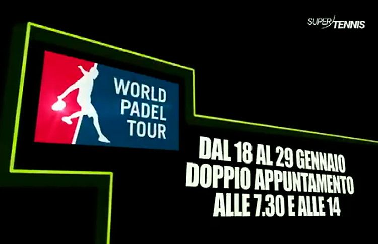 SuperTennis: Un canal italiano apuesta por la magia de World Pádel Tour