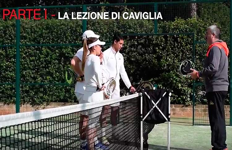 Adrián Caviglia volvió a hacer disfrutar a los aficionados italianos con sus lecciones