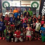 Foto de los ganadores del TyC Premium 1, disputado en La Cañada