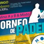 MOM Pádel te propone disfrutar… De un ‘Cuarto Set’ Cartel del Torneo de MOM Pádel en El Cuarto Set