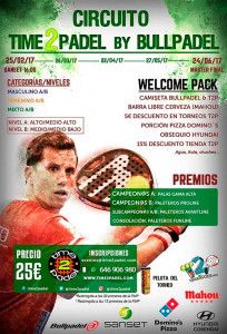 The start of the opening round of the I Circuit Time2Pádel by Bullpadel is approaching
