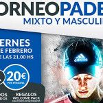 Cartel del torneo de A Tope de Pádel en Pádel Norte