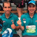 Importantes sorpresas en el camino hacia los cuartos de final del Santander Open Adrián Blanco-Diego Ramos, en acción en el Santander Open 2017