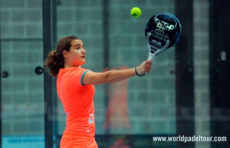 Ari Sánchez, in azione a Santander Open 2017