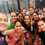 Esto es Pádel – Carolina Navarro y Cecilia Reiter, carácter de campeonas Foto del equipo femenino del del MCI Sports-Arena Entrena Pádel