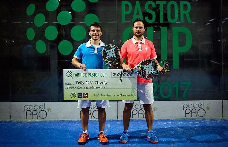 Lucas och Juliano Bergamini, vinnare av det brasilianska evenemanget i III Fabrice Pastor Cup