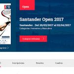 El Santander Open, listo para vivir sus primeros partidos