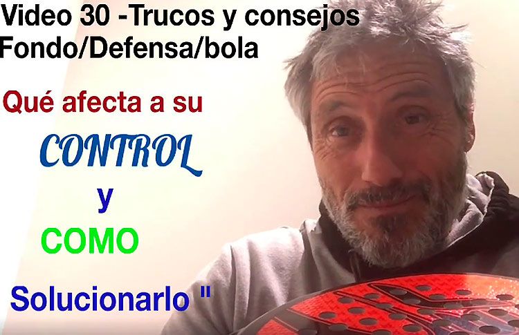 Consejos-trucos de Miguel Sciorilli (XXX): El control de la pelota