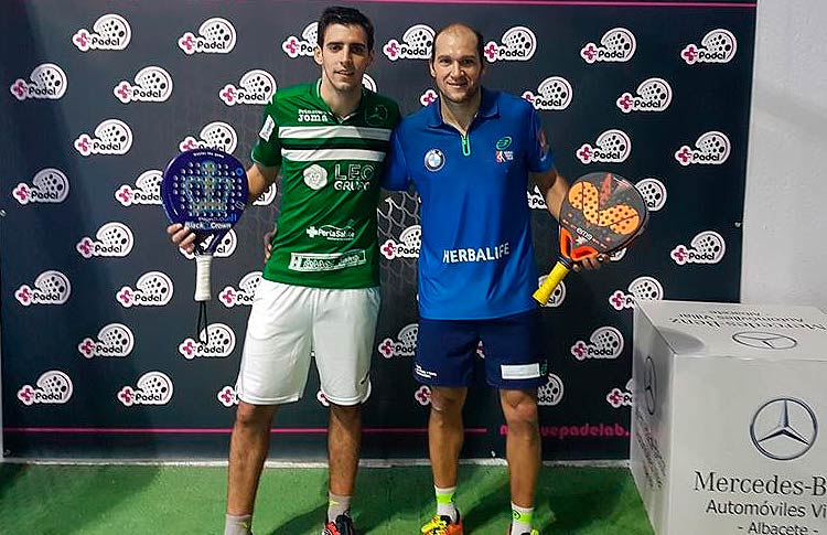 Seba Nerone-José Antonio Garcia Diestro, vencedores do V Torneio Primavera do Clube Mais do que Pádel Albacete