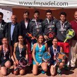 Cuando el ‘pádel no ocupa lugar’ Finalistas del Campeonato Universitario de Pádel de Madrid 2017