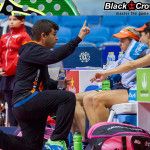 Juan Alday, al frente de Marta Marrero-Alejandra Salazar en el Santander Open 2017 (World Pádel Tour)