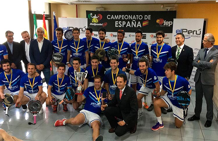 Peru Cáceres Wellness och Sdad Hípica Valladolid, mästare i Spanien i den 2:a kategorin