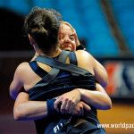 Patty Llaguno-Eli Amatriain, en acción en el Santander Open 2017