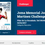 Se acerca el inicio del Joma Challenger - Memorial José Martínez