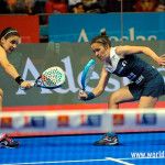 Patty Llaguno-Eli Amatriain, en acción en el Santander Open 2017