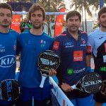 Pincho Fernández-Diogo Rocha vs. Cristian Gutiérrez-Franco Stupaczuk in the Miami Padel Master 2017