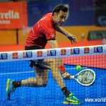 Fernando Poggi, en acción en el Santander Open 2017