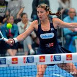 Alejandra Salazar, en acción en el A Coruña Open 2017