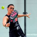 Laura Clergue, en acción en el A Coruña Open 2017