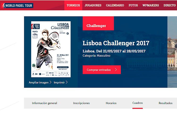 Grandes partidos en el Lisboa Challenger desde primera ronda